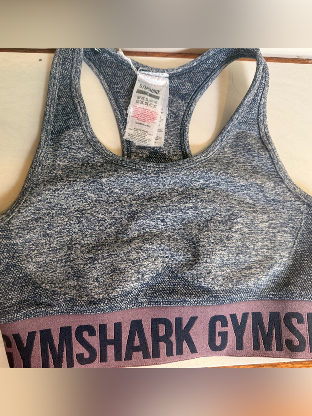 Worn Gymshark  Racerback Sports Bra